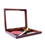 Image of the Cherry scissors display case open box