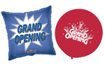 Image of a 18 Inch Squared Grand Opening Balloon.