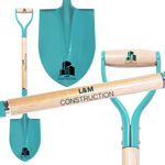 View of The Teal Groundbreaking Shovel