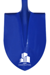 Image of Painted Ceremonial Shovel  Royal Blue Head