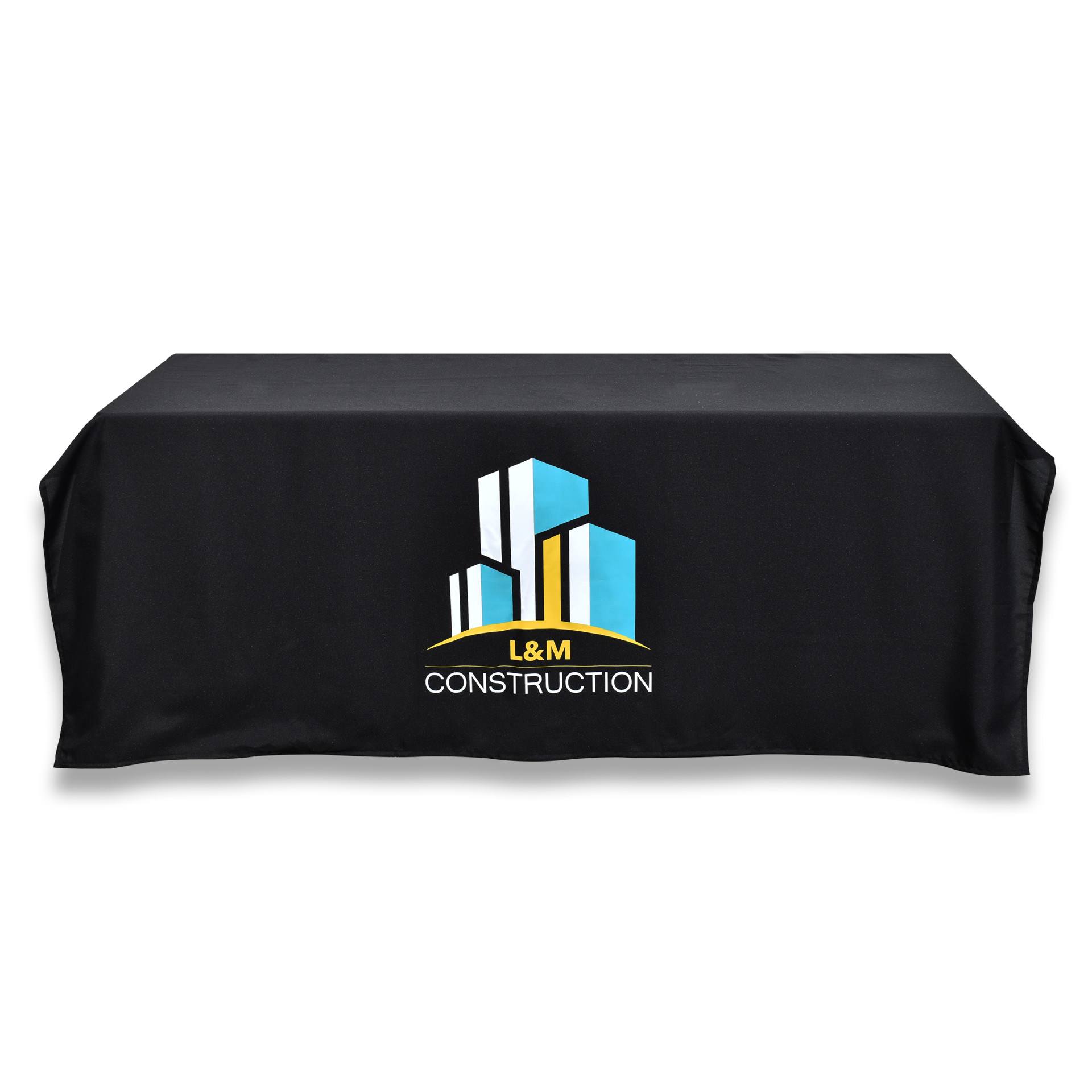 logo branded tablecloth