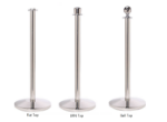 Polished Steel Stanchion 