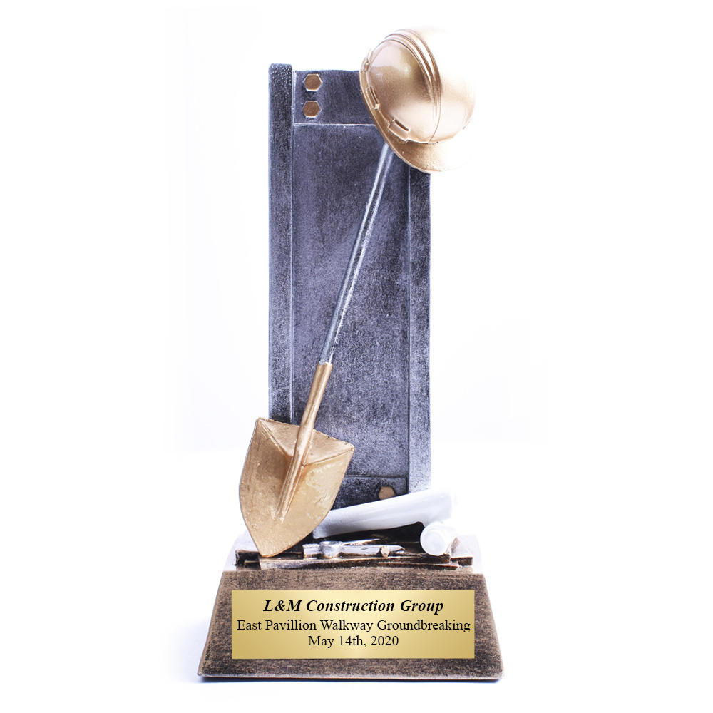 Ceremonial Hard Hat Display Case - Engraving, Awards & Gifts