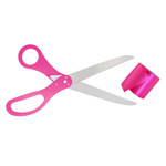 Picture of Matching Pink Ribbon Cutting Kit.