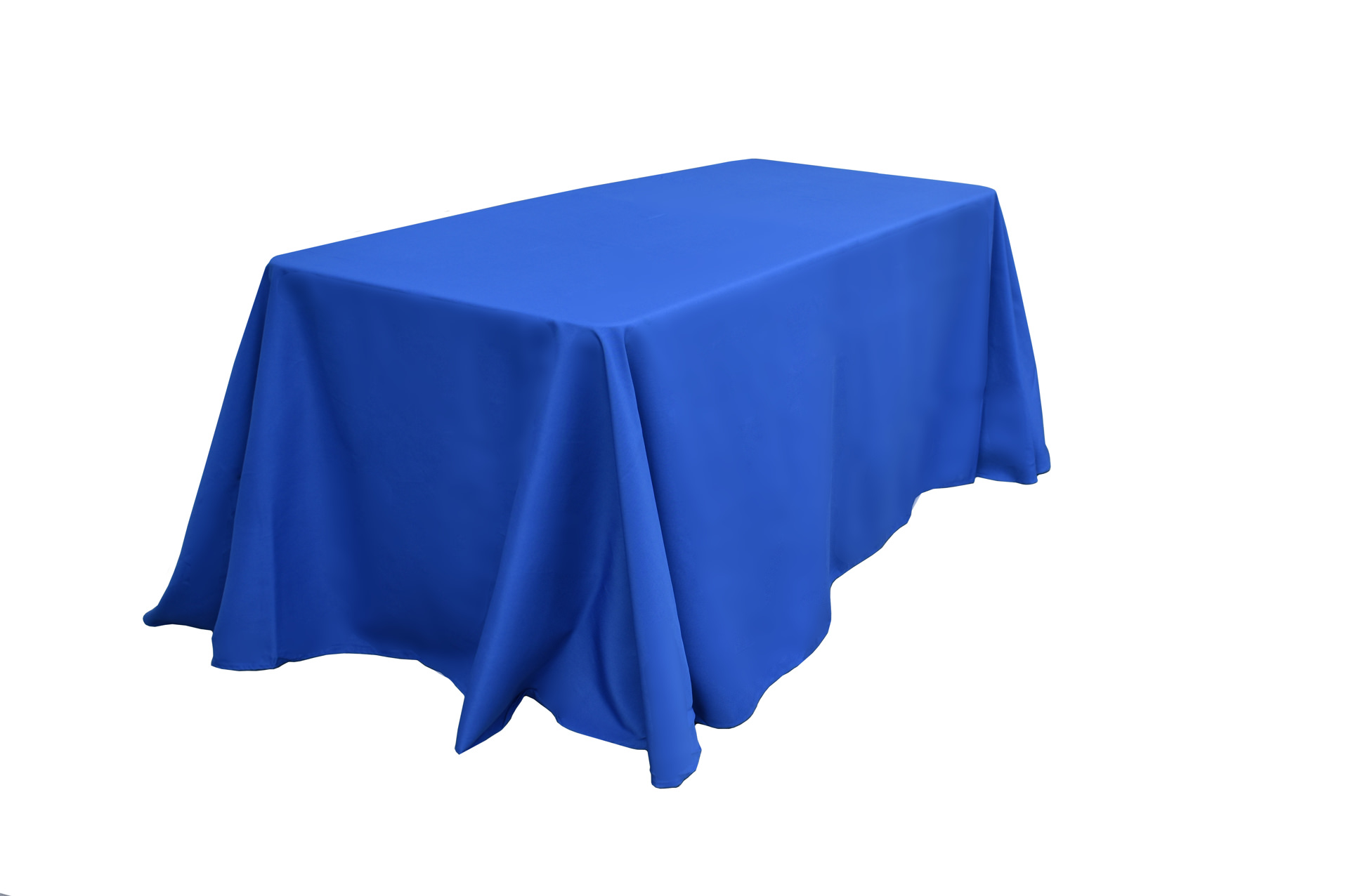 blue rectangular tablecloth for customize printing
