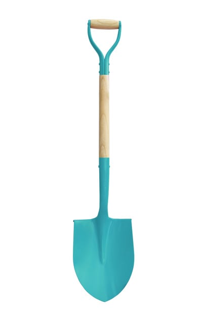 Image of The Teal Groundbreaking Shovel