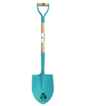 	Image of The Teal Groundbreaking Shovel with Logo