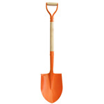 Image of The Orange Groundbreaking Shovel