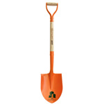 Image of The Orange Groundbreaking Shovel with Logo