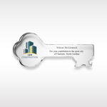Picture of a Key To The City Award with Text