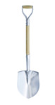 Image of The Tempered Silver Groundbreaking Shovel
