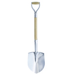 Image of The Tempered Silver Groundbreaking Shovel