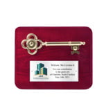 Image of the Cherry Key to the City Plaque with Logo