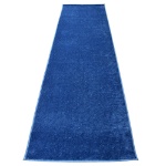 Alternate view of the unrolled Blue Event Carpet Runner