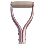 Shovel Grip of Copper Matte Ceremonial Shovel