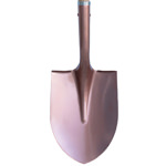 Shovel Head of Copper Matte Ceremonial Shovel