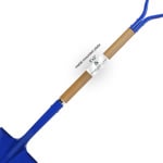 Picture of Painted Ceremonial Shovel in Royal Blue with Custom Examples