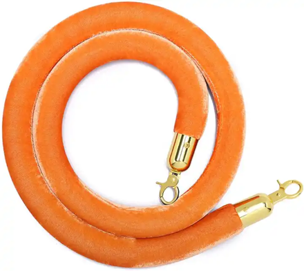 Orange Color Stanchion Rope