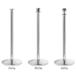 Luxury-chrome-steel-stanchion-head-styles