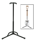  Groundbreaking Shovel Display Stand standing upright.