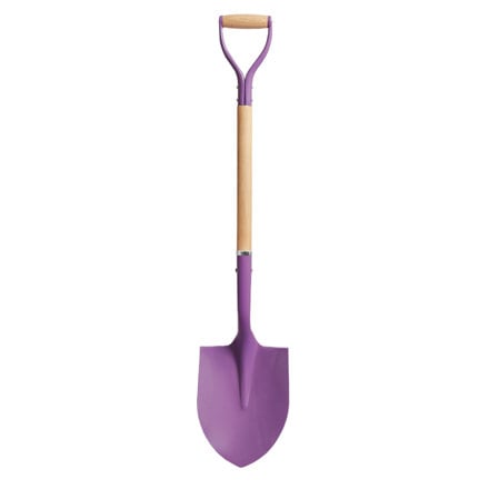 Purple Groundbreaking Ceremonial Shovel Full Picture of the Purple Groundbreaking Ceremonial Shovel
