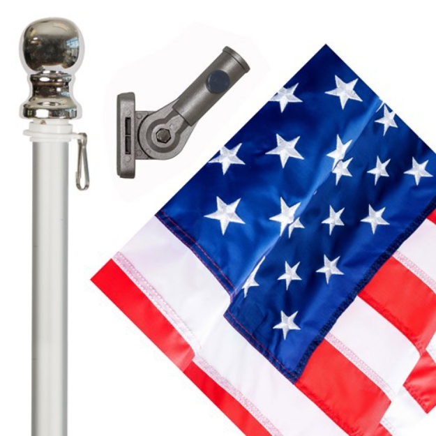 Flag Kit with Flag and Pole