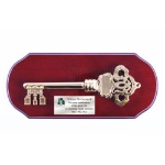 Picture of Premium Golden Key to the City Presentation Plaque