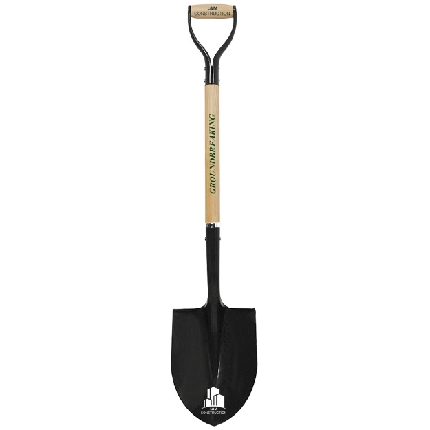 Gala Black Ceremonial Groundbreaking Shovel