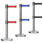 Red Blue Black Dual Stanchion