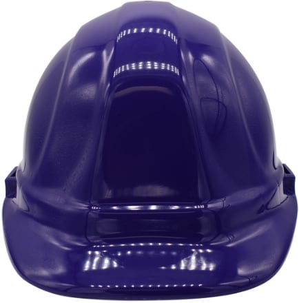 Purple Hard Hat for Groundbreaking Ceremony Purple Hard Hat for Groundbreaking Ceremony