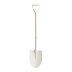 Full Picture of the Ceremonial Groundbreaking Off-White Color Shovel