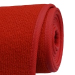 Detail of the Event Runner Standard Ceremonial Ruby Red Carpet