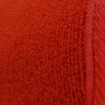 Detail of the Event Runner Standard Ceremonial Ruby Red Carpet