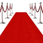 Setting for a Event Runner Standard Ceremonial Ruby Red Carpet