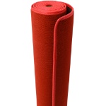 Rolled of vent Runner Standard Ceremonial Ruby Red Carpet