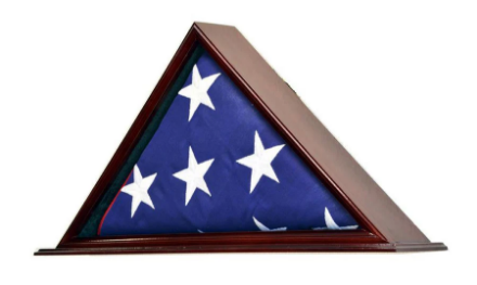 Cherry flag display case Cherry flag display case