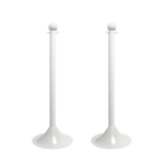 White Plastic Stanchions