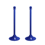 Blue Plastic Stanchions