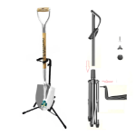 Shovel stand assembly