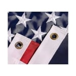 Nylon American Flag Punch Holes