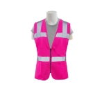Pink Women's Safety Vest Front