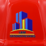 Picture of Ceremonial Groundbreaking Red Hard Hat