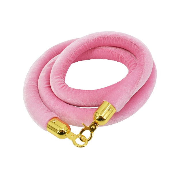 Light Pink Crowd Control Stanchion Rope | Ceremonial Groundbreaking ...