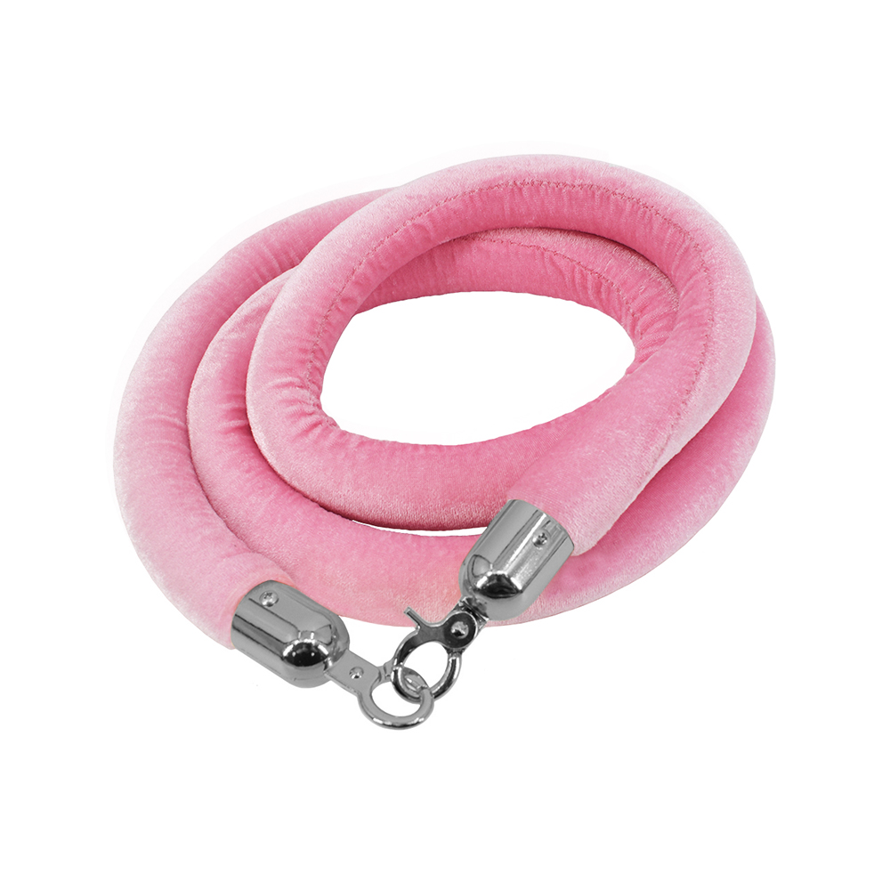Light Pink Crowd Control Stanchion Rope | Ceremonial Groundbreaking ...
