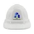 White Custom Hard Hat