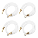 Picture of White Crowd Control Stanchion Rope 5 Feet