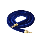 Royal Blue Velvet Stanchion Rope