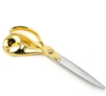 Deluxe golden handle stainless steel Scissors