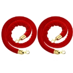 Red Velvet Stanchion Rope