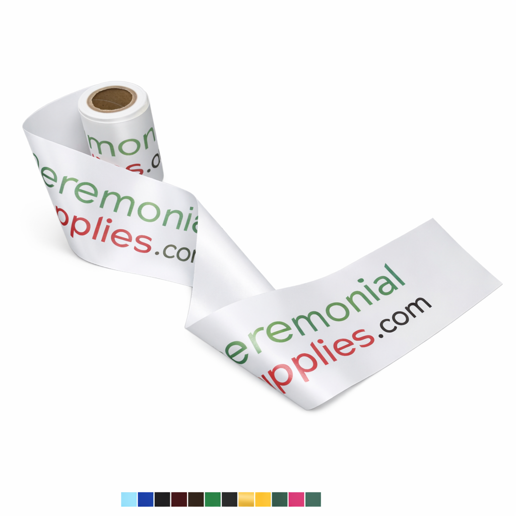 custom printed ribbon